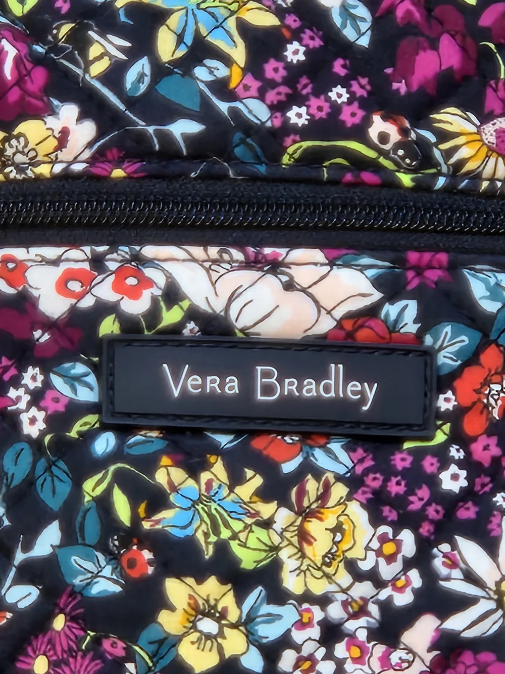 Vera Bradley Quilted Cotton Backpack - Retired Itsy Ditsy Floral Print